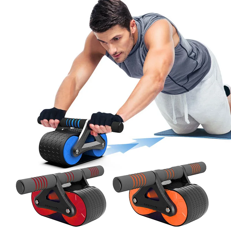 Belly Wheel Automatic Rebound Mute Abdominal Exerciser Training Arm Muscles Bodybuilding Slimming Home Gym Abs Fitness Equipment
Belly Wheel Automatic Rebound Mute Abdominal Exerciser Training Arm Muscles Bodybuilding Slimming Home Gym Abs Fitness Equipment