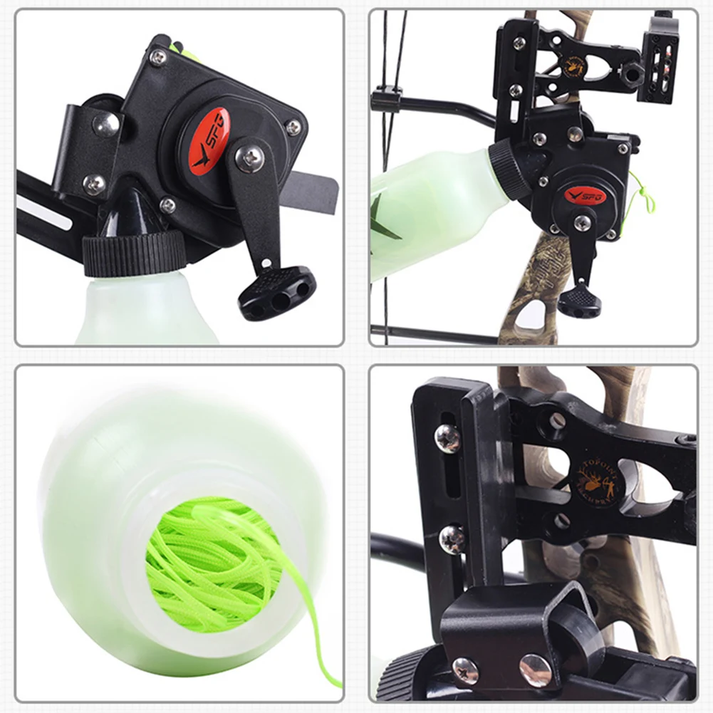 Fishing SPG Fish Shooter Outdoor 1 Pcs 27*19*8cm 40m Rope Black+green Bowfishing Tool PE Material For Compound Bow
Fishing SPG Fish Shooter Outdoor 1 Pcs 27*19*8cm 40m Rope Black+green Bowfishing Tool PE Material For Compound Bow