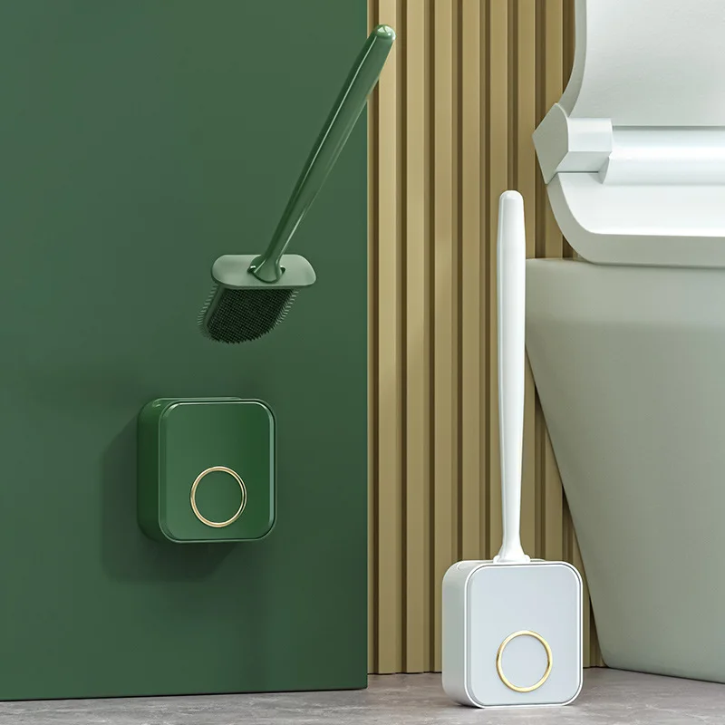 Breathable Toilet Brush Water Leak Proof With Silicone Base Wc Flat Head Soft Flexible Bristles Brush With Quick Drying Holder
Breathable Toilet Brush Water Leak Proof With Silicone Base Wc Flat Head Soft Flexible Bristles Brush With Quick Drying Holder