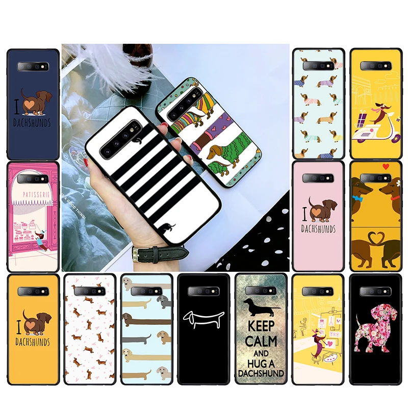 Cute cartoon Dachshund dog Phone Case For Samsung S23 S22 S20 Ultra S20 S22 Plus S10 S9 Plus S21 Plus S10E Plus
Cute cartoon Dachshund dog Phone Case For Samsung S23 S22 S20 Ultra S20 S22 Plus S10 S9 Plus S21 Plus S10E Plus