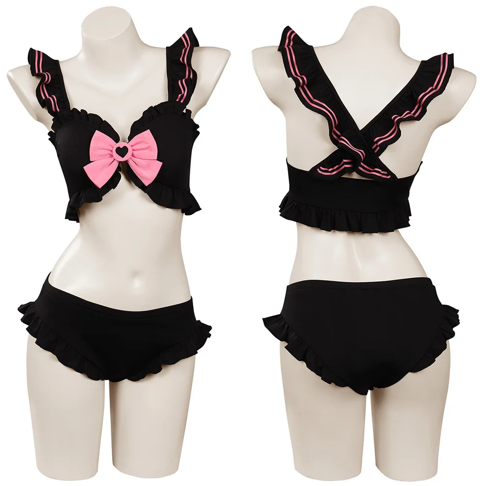 Chibiusa Cosplay Costumes Bikini Swimsuit Top Shorts Outfits Halloween Carnival Suit
Chibiusa Cosplay Costumes Bikini Swimsuit Top Shorts Outfits Halloween Carnival Suit