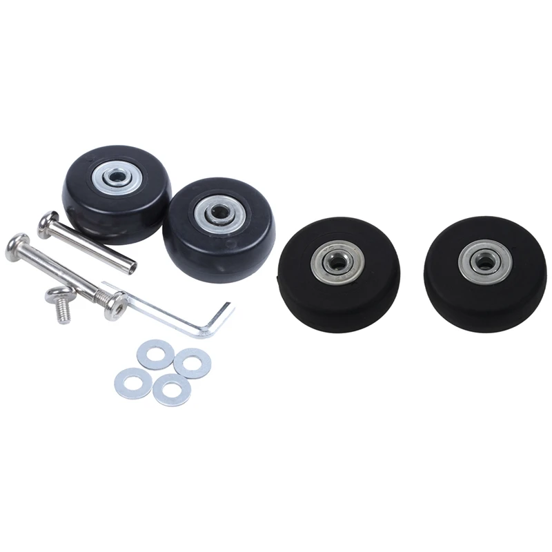 4 Sets Of Luggage Suitcase Replacement Wheels Axles Deluxe Repair Tool OD, 2 Set 40Mm & 2 Set 50Mm
4 Sets Of Luggage Suitcase Replacement Wheels Axles Deluxe Repair Tool OD, 2 Set 40Mm & 2 Set 50Mm