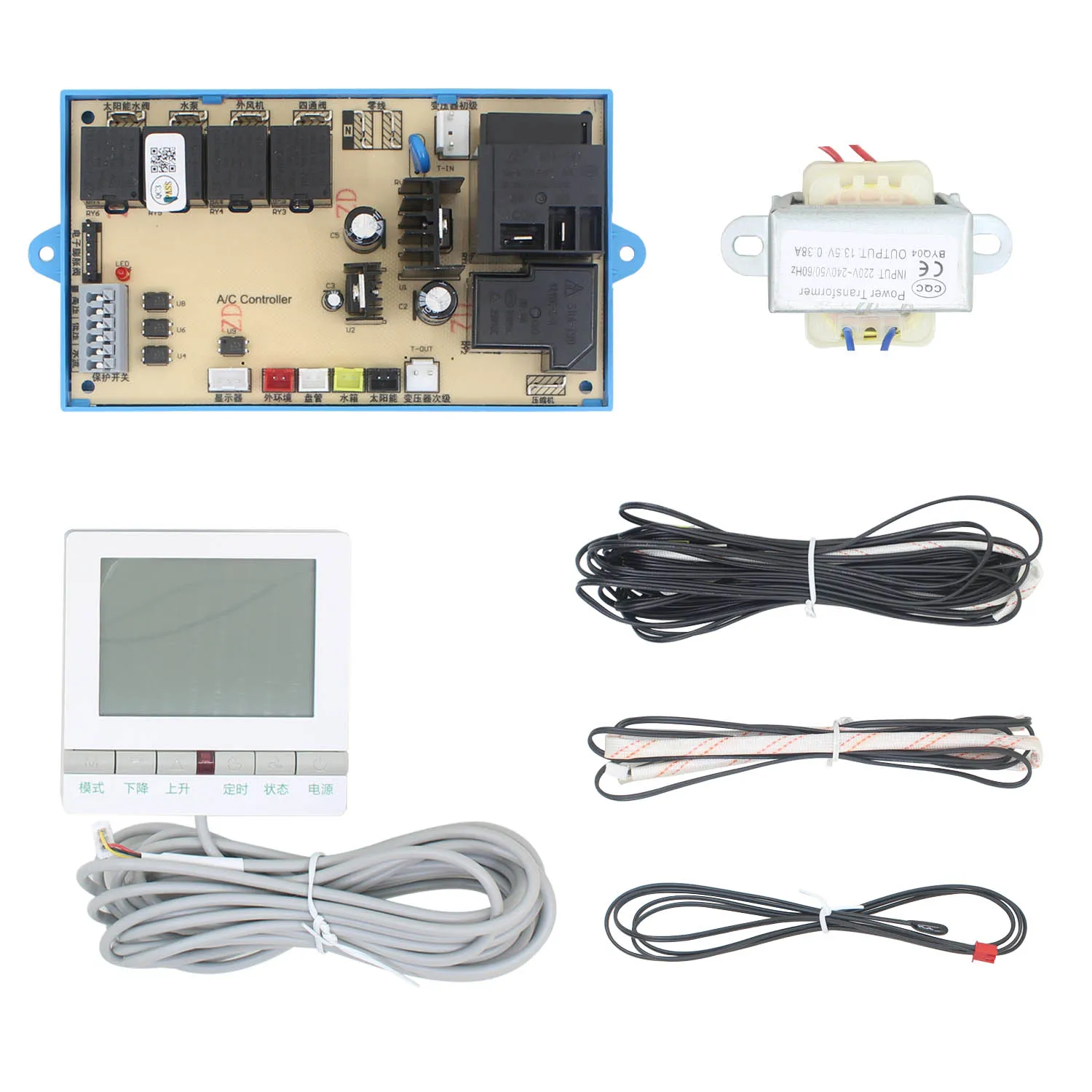 QD26A air source heat pump controller water heater air conditioner controller general LCD drive computer motherboard controller
QD26A air source heat pump controller water heater air conditioner controller general LCD drive computer motherboard controller