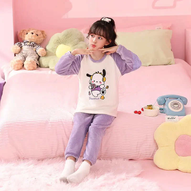 Sanrio Cinnamoroll Flannel Pajamas Anime Figure My Melody Tracksuit Coat Princess Winter Keep Warm Kawaii Hot Cartoon New Style
Sanrio Cinnamoroll Flannel Pajamas Anime Figure My Melody Tracksuit Coat Princess Winter Keep Warm Kawaii Hot Cartoon New Style