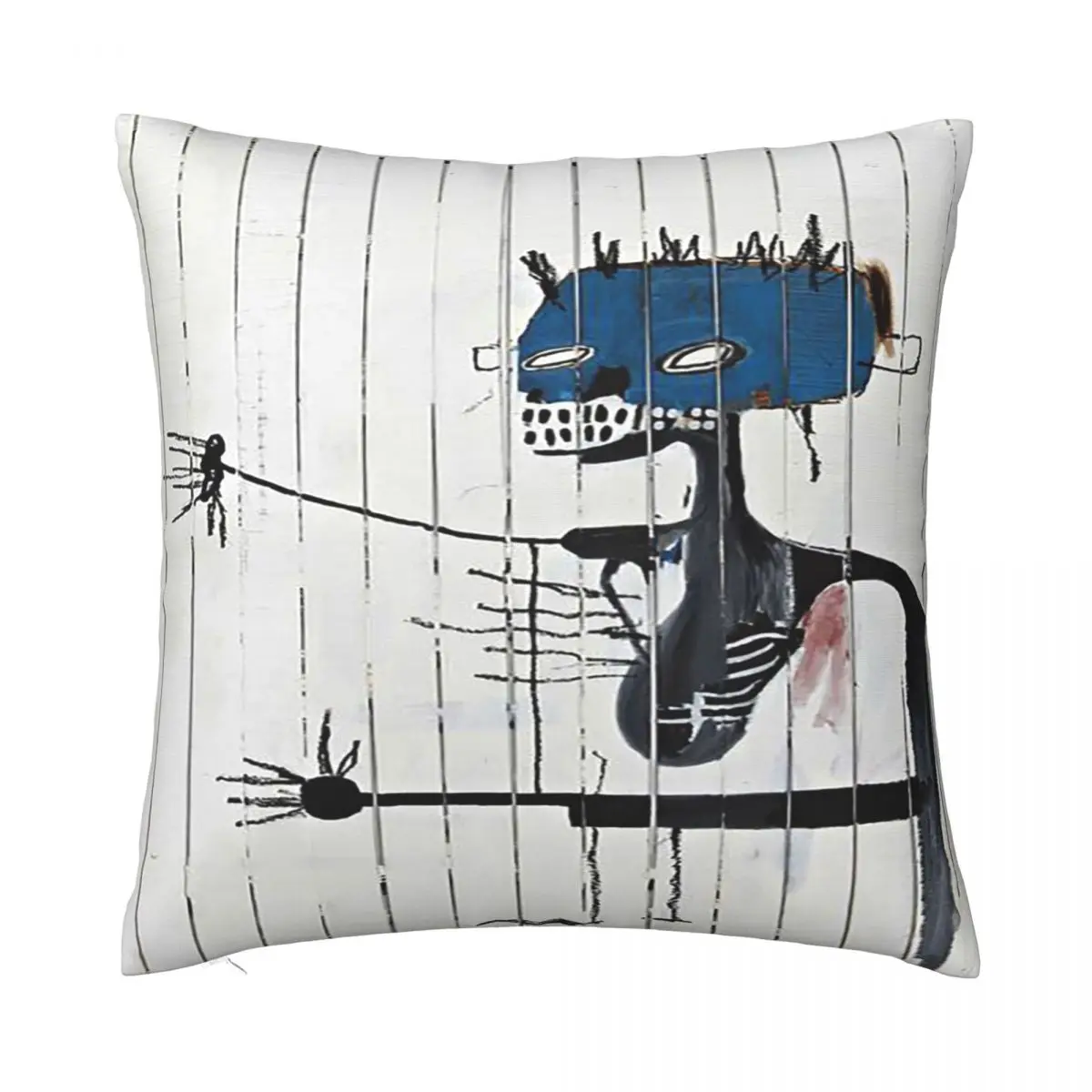 Basquiat Famous Graffiti Pillowcase Soft Polyester Cushion Cover Decor Pop Art Pillow Case Cover Seat Square 40X40cm
Basquiat Famous Graffiti Pillowcase Soft Polyester Cushion Cover Decor Pop Art Pillow Case Cover Seat Square 40X40cm