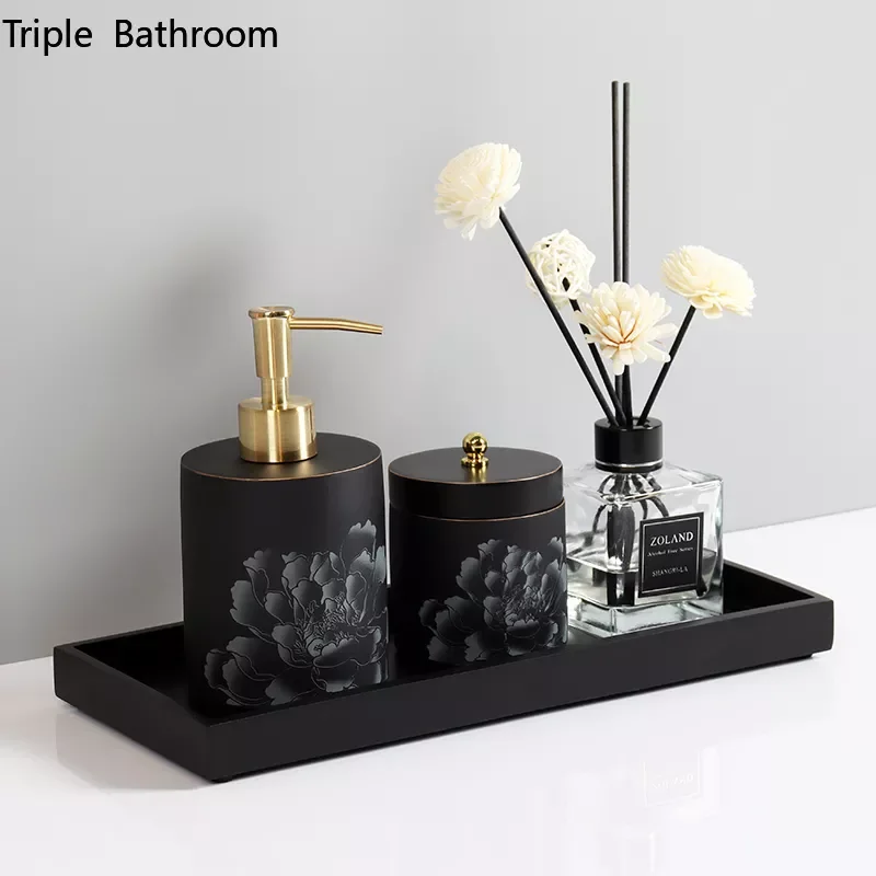 NEW2023 Modern Resin Bathroom Toiletry Set Portable Hotel Liquid Soap Dispenser Toothbrush Holder Cotton Swab Box Tray Accessori
NEW2023 Modern Resin Bathroom Toiletry Set Portable Hotel Liquid Soap Dispenser Toothbrush Holder Cotton Swab Box Tray Accessori