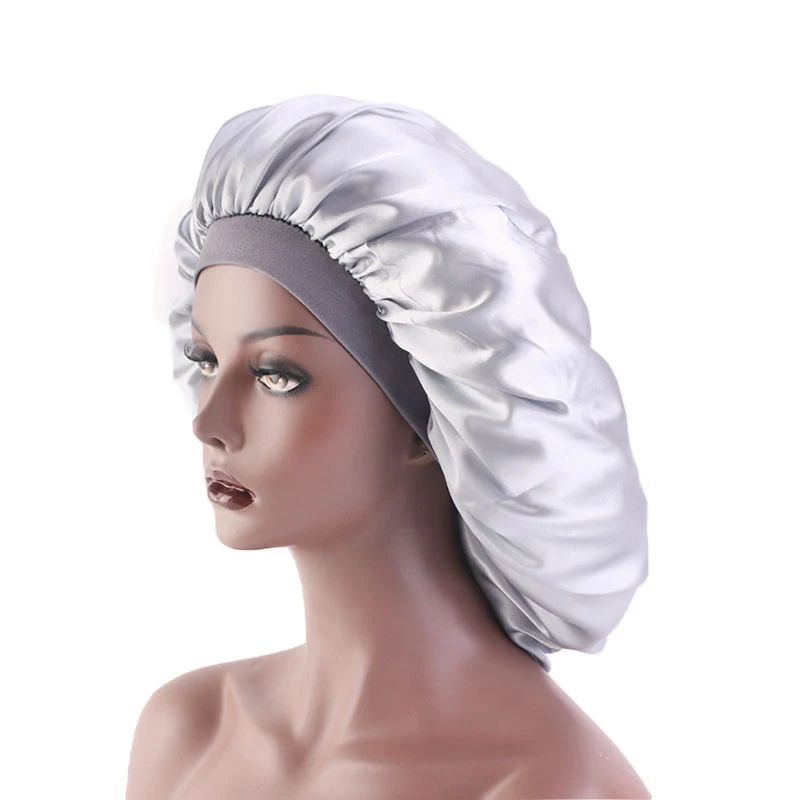 Satin Round Cap For Sleeping Supply Extra Large Night Cap Stretch Wide-brimmed Solid Color Chemotherapy Hair Hat Styling Tools
Satin Round Cap For Sleeping Supply Extra Large Night Cap Stretch Wide-brimmed Solid Color Chemotherapy Hair Hat Styling Tools