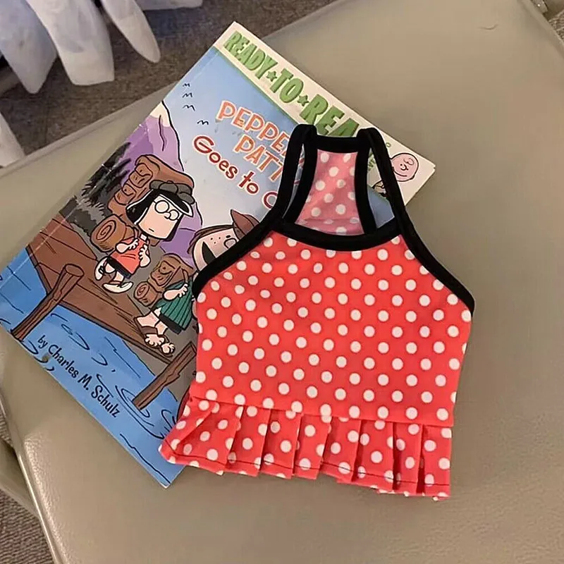 Pet Clothes Spring Summer Puppy Braces Skirt Small and Medium-sized Dog Cute Vest Dotted Princess Dress Chihuahua Yorkshire
Pet Clothes Spring Summer Puppy Braces Skirt Small and Medium-sized Dog Cute Vest Dotted Princess Dress Chihuahua Yorkshire