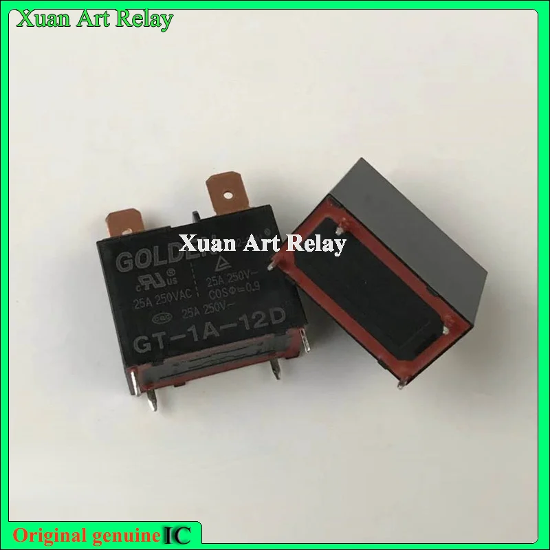 10pcs/lot 100% original genuine relay: GT-1A-12D 12VDC 4pins Special relay for air conditioner
10pcs/lot 100% original genuine relay: GT-1A-12D 12VDC 4pins Special relay for air conditioner