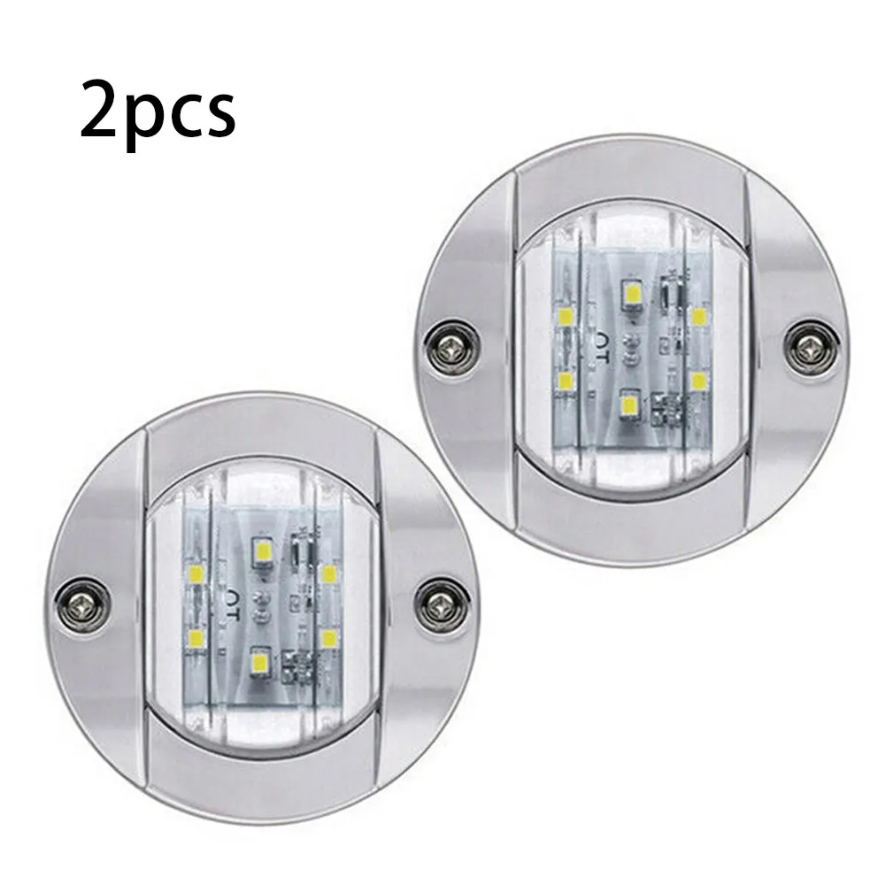 Marine Boat LED Stern Lights Round Waterproof White 12V 2pcs Accessories Cabin Courtesy Light Courtyard Durable
Marine Boat LED Stern Lights Round Waterproof White 12V 2pcs Accessories Cabin Courtesy Light Courtyard Durable