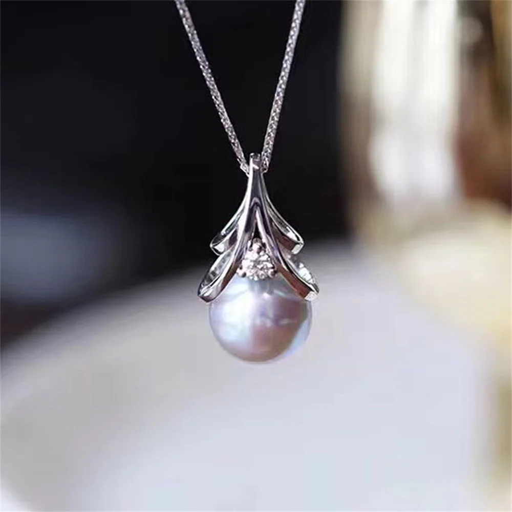 S925 Sterling Silver Pearl Pendant Mountings, Charm Findings, Pendant Settings Jewelry Parts Fittings Women Accessories
S925 Sterling Silver Pearl Pendant Mountings, Charm Findings, Pendant Settings Jewelry Parts Fittings Women Accessories