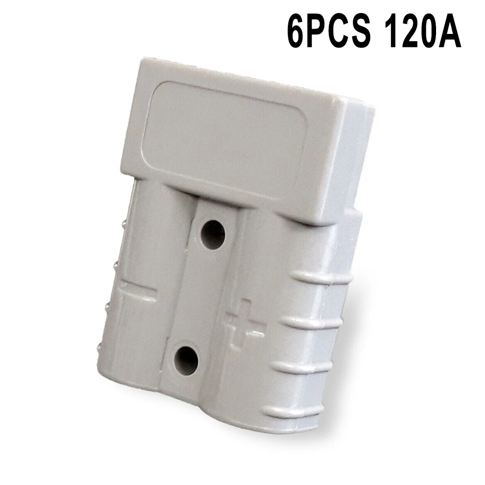 6Pcs 120A 600V FOR Anderson Type Plug Connectors Terminals 12-24V 6AWG 150*150*30mm DC Power Tools Wire & Cable Connectors
6Pcs 120A 600V FOR Anderson Type Plug Connectors Terminals 12-24V 6AWG 150*150*30mm DC Power Tools Wire & Cable Connectors