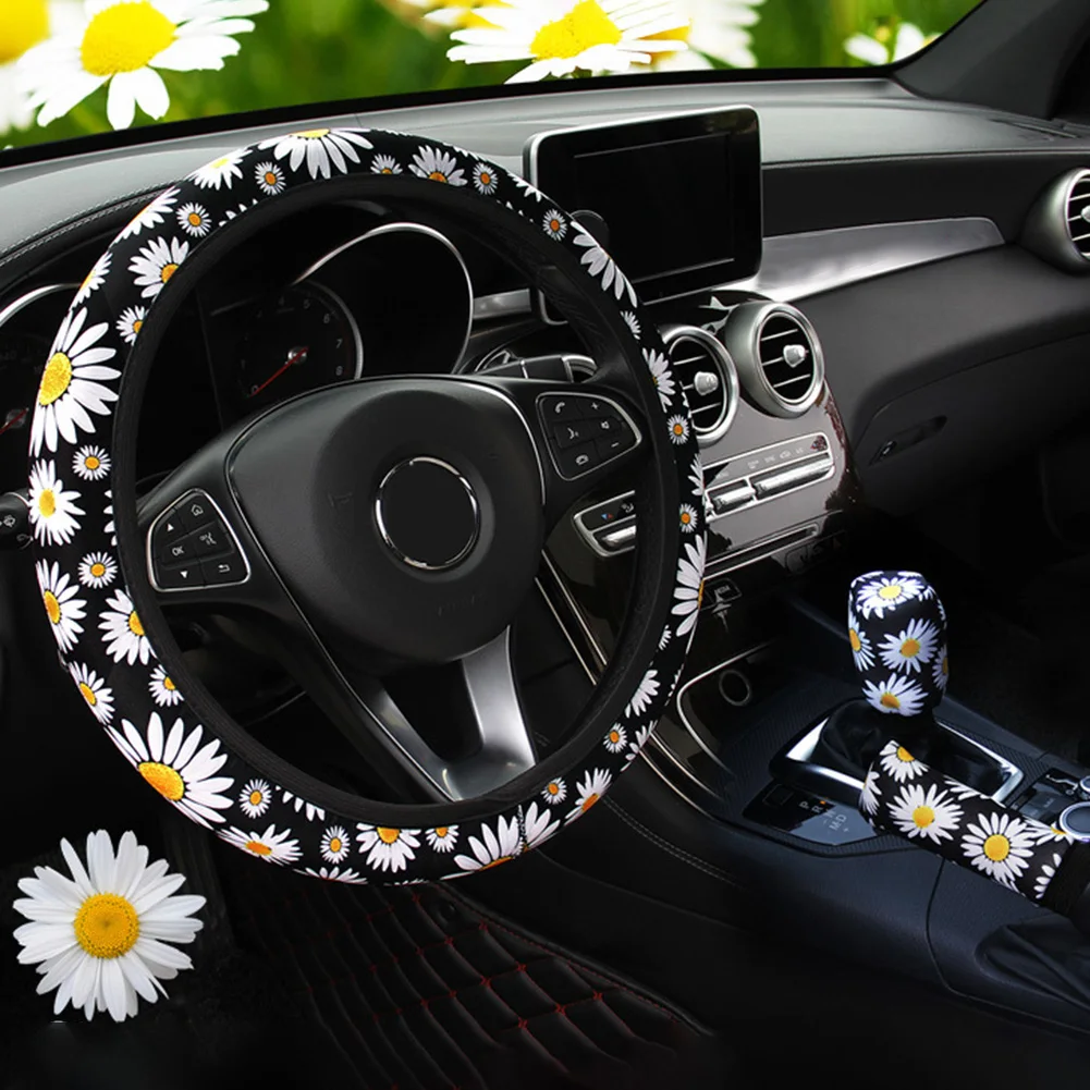 Gear Cover Steering Wheel Cover Car Interior Accessories 37-38cm 3PCS/set Car Decor Steering Wheel Universal Universal Anti-slip
Gear Cover Steering Wheel Cover Car Interior Accessories 37-38cm 3PCS/set Car Decor Steering Wheel Universal Universal Anti-slip
