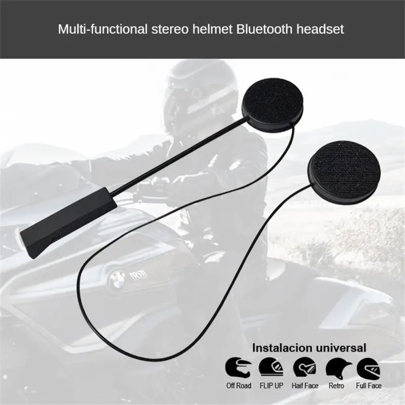 Velev Motorcycle Bluetooth 5.0 Stereo Headset Moto Universal Helmet Headphones Wireless Handsfree Call with 250mHA
Velev Motorcycle Bluetooth 5.0 Stereo Headset Moto Universal Helmet Headphones Wireless Handsfree Call with 250mHA