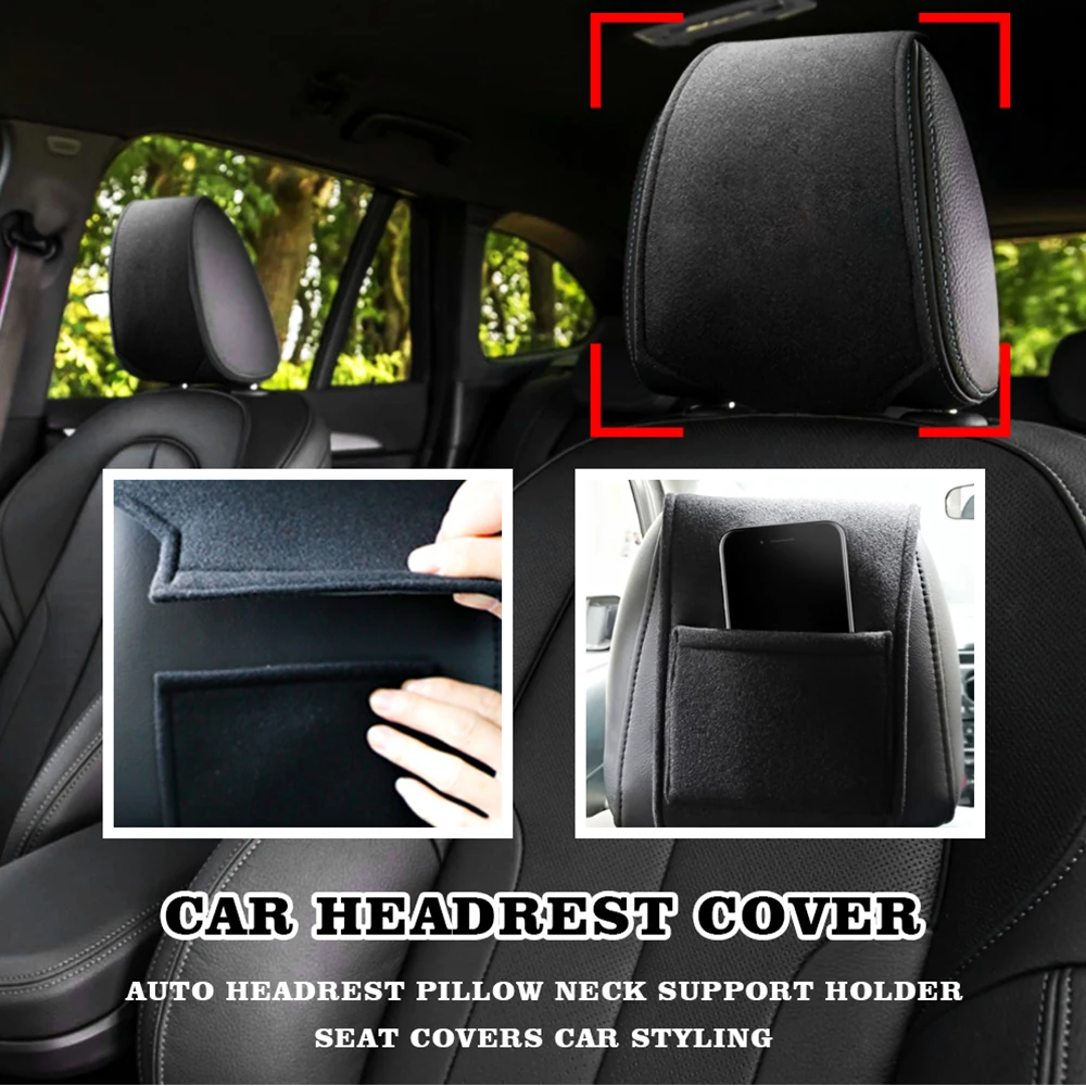 Car Seat Cover Neck Pillow Adjustable Head Restraint Auto Headrest Pillow Holder Non Slide Protector Mat Pad Keep Warm Universal
Car Seat Cover Neck Pillow Adjustable Head Restraint Auto Headrest Pillow Holder Non Slide Protector Mat Pad Keep Warm Universal