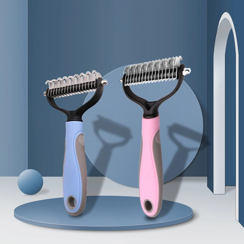 Pet Stainless Steel Knot Comb Dog Hair Removal Comb Double-sided Stainless Steel Knot Comb Cat Comb Pet Grooming Comb
Pet Stainless Steel Knot Comb Dog Hair Removal Comb Double-sided Stainless Steel Knot Comb Cat Comb Pet Grooming Comb