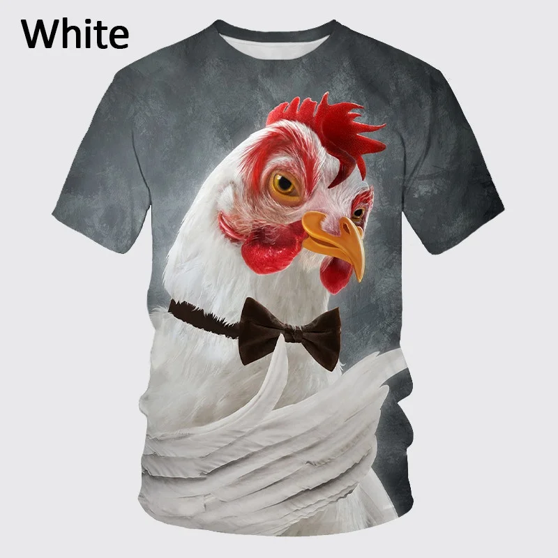 Summer New Fashion Funny Chicken 3d Printed T-shirt Personality Unisex Fashion Casual Short-sleeved T-shirt XS-5XL
Summer New Fashion Funny Chicken 3d Printed T-shirt Personality Unisex Fashion Casual Short-sleeved T-shirt XS-5XL