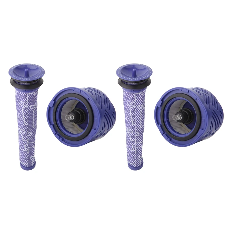 Набор из 2 фильтров и 2 HEPA-фильтров для беспроводного пылесоса Dyson V6. Заменяет детали 965661-01 и 966741-01
Набор из 2 фильтров и 2 HEPA-фильтров для беспроводного пылесоса Dyson V6. Заменяет детали 965661-01 и 966741-01