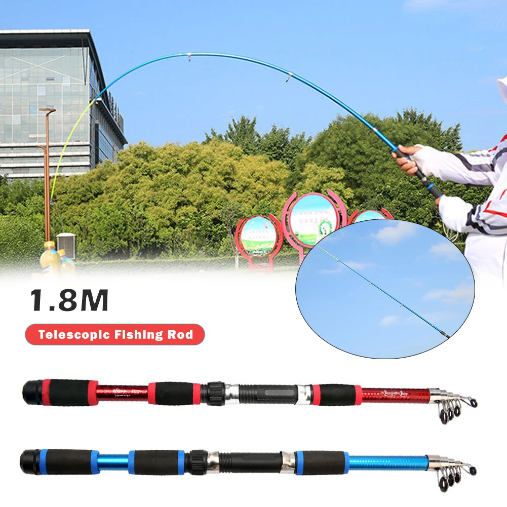 Telescopic Travel Fishing Rod Outdoor Sport Carp Fishing Tool Spinning Rod Fishing Pole Freshwater Bass Saltwater Fishing
Telescopic Travel Fishing Rod Outdoor Sport Carp Fishing Tool Spinning Rod Fishing Pole Freshwater Bass Saltwater Fishing