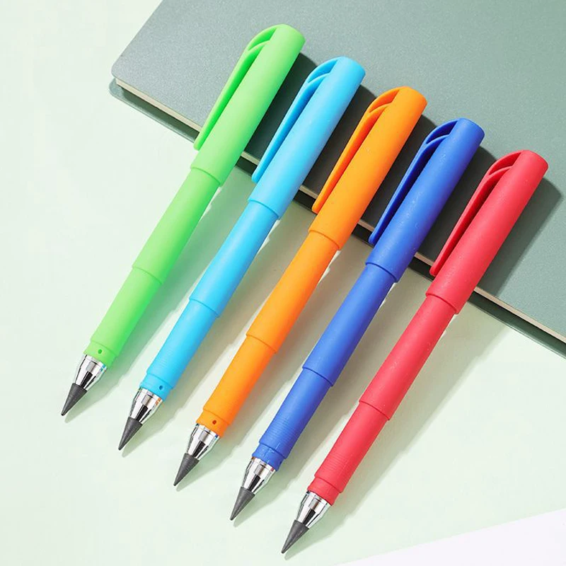 1pc New Colors Eternal Pencil HB Unlimited Writing Pen Art Sketch Painting Tools School Office Supplies Magic Pencils Stationery
1pc New Colors Eternal Pencil HB Unlimited Writing Pen Art Sketch Painting Tools School Office Supplies Magic Pencils Stationery