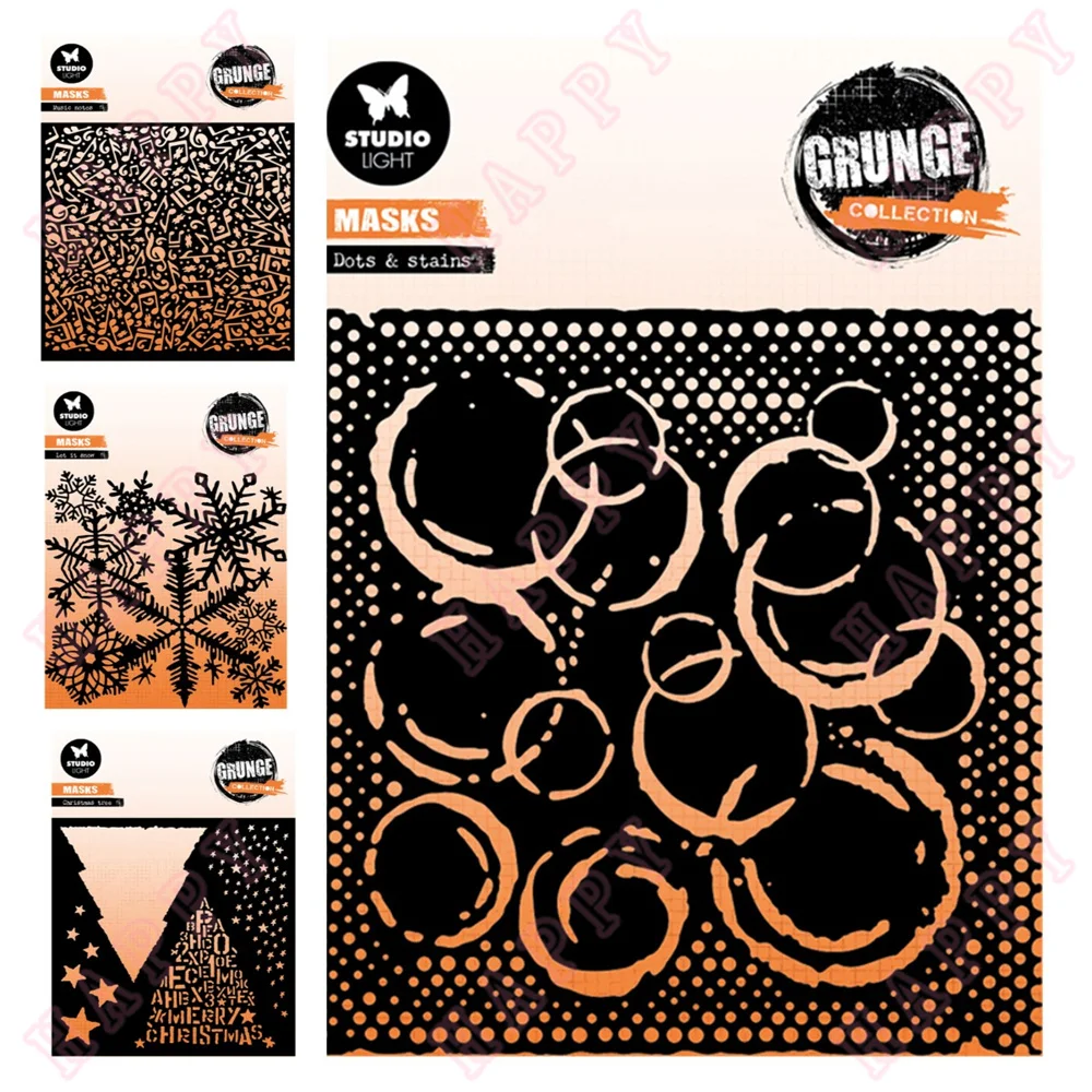 New Plastic Stencils Christmas Tree Music Notes Snow DIY Scrapbooking Paper Craft Handmade Make Album Card Embossing Template
New Plastic Stencils Christmas Tree Music Notes Snow DIY Scrapbooking Paper Craft Handmade Make Album Card Embossing Template