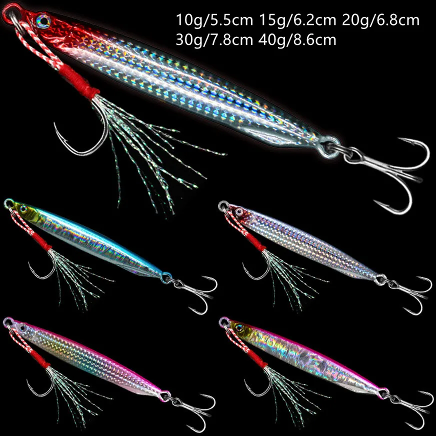 Ufishing 10g/15g/20g/30g/40g Quick Metal Jigs 1Pcs/Lot Shore Cast Ice Fishing Lure Bass Bait
Ufishing 10g/15g/20g/30g/40g Quick Metal Jigs 1Pcs/Lot Shore Cast Ice Fishing Lure Bass Bait
