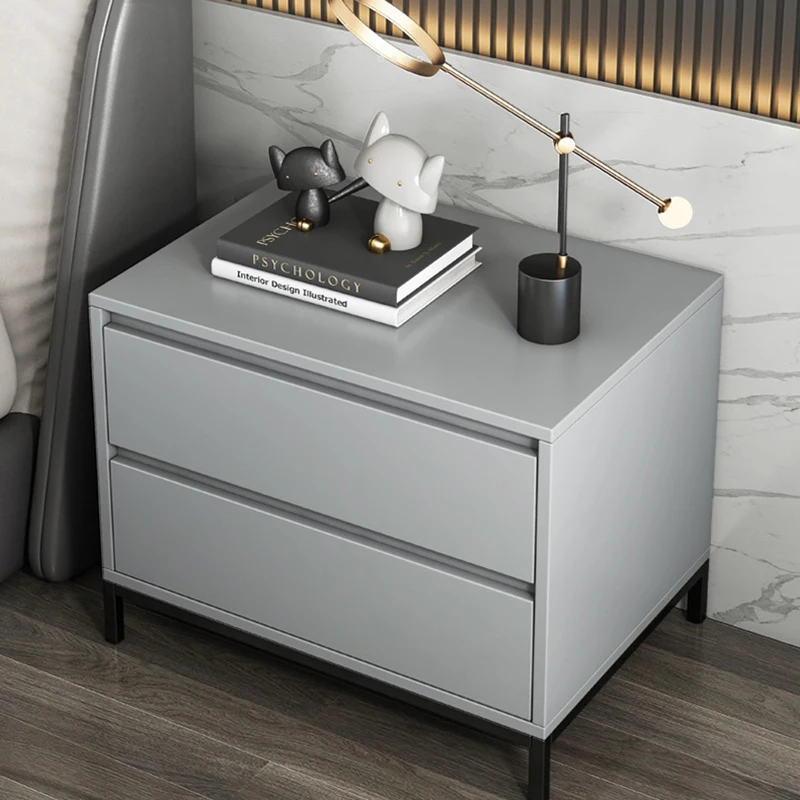 Luxury Bedside Table Modern Minimalist Italian High-end Modern Table Bedroom Dressers Cabinet Cabinet Mesilla Noche Furniture
Luxury Bedside Table Modern Minimalist Italian High-end Modern Table Bedroom Dressers Cabinet Cabinet Mesilla Noche Furniture