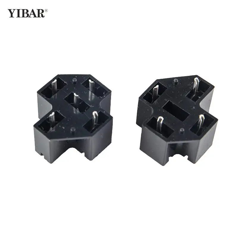 40A 4/5 Pin SPDT Relay Socket Connector Car Auto Adaptor PCB Board Mount Base Holder With 6.3mm Terminals
40A 4/5 Pin SPDT Relay Socket Connector Car Auto Adaptor PCB Board Mount Base Holder With 6.3mm Terminals