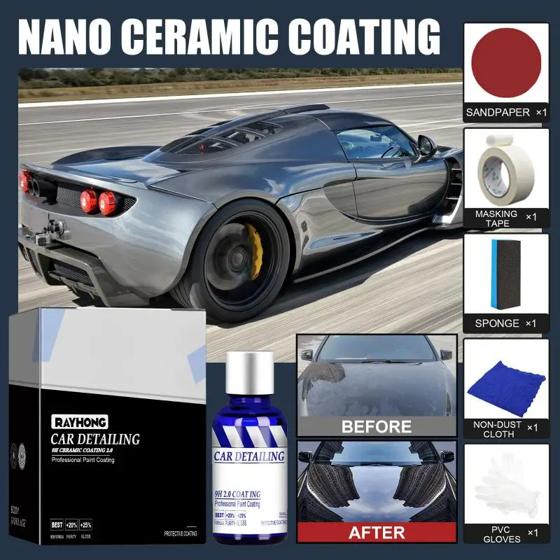 Waterproof And Dustproof Automotive Ceramic Nano-Coated Ceramic Refurbished Paint Super Hydrophobic Ceramic Paint Car Styling
Waterproof And Dustproof Automotive Ceramic Nano-Coated Ceramic Refurbished Paint Super Hydrophobic Ceramic Paint Car Styling
