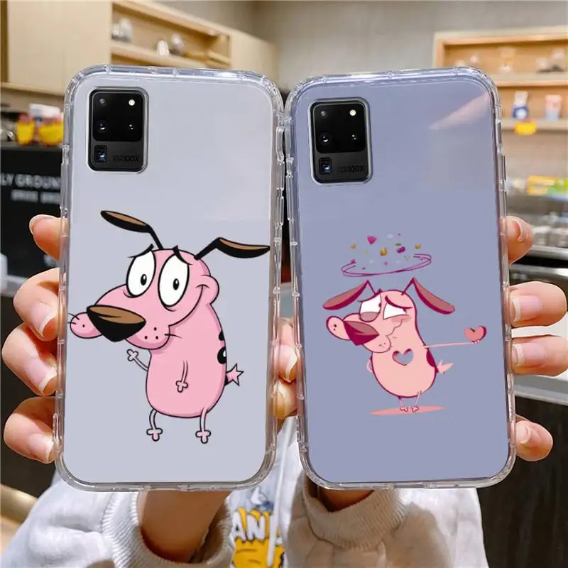 Dog Courage The Cowardly Phone Case For Samsung Galaxy S10 S10e A70 Edge S22 S23 Plus Ultra Note10 Transparent Cove
Dog Courage The Cowardly Phone Case For Samsung Galaxy S10 S10e A70 Edge S22 S23 Plus Ultra Note10 Transparent Cove