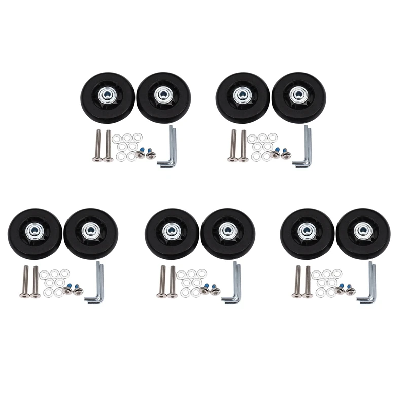 10 комплектов чемоданов Сменные колесики с осями Rubber Deluxe Repair OD 64 мм Новинка 
10 комплектов чемоданов Сменные колесики с осями Rubber Deluxe Repair OD 64 мм Новинка