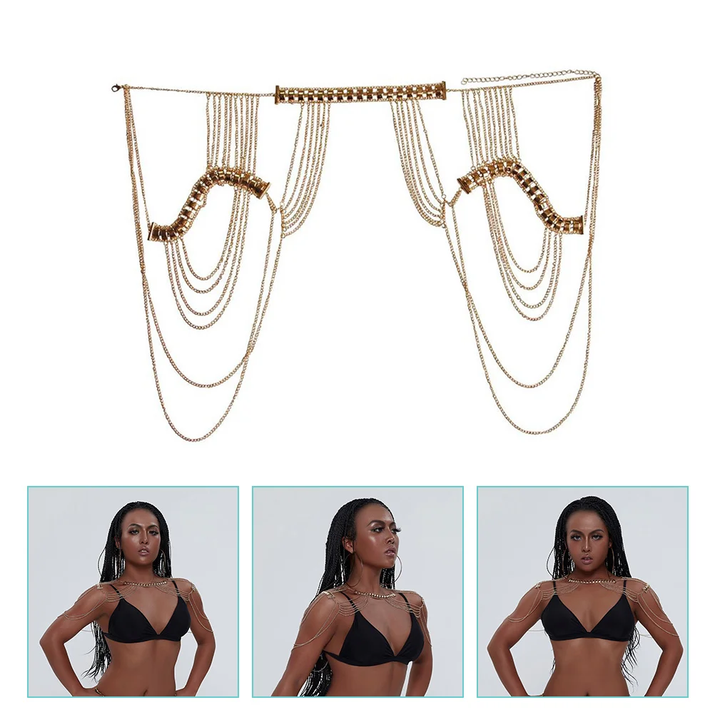 Tassels Girls' Necklaces Chain Alloy Body Chain Body Jewelry for Party Beach Festival
Tassels Girls' Necklaces Chain Alloy Body Chain Body Jewelry for Party Beach Festival