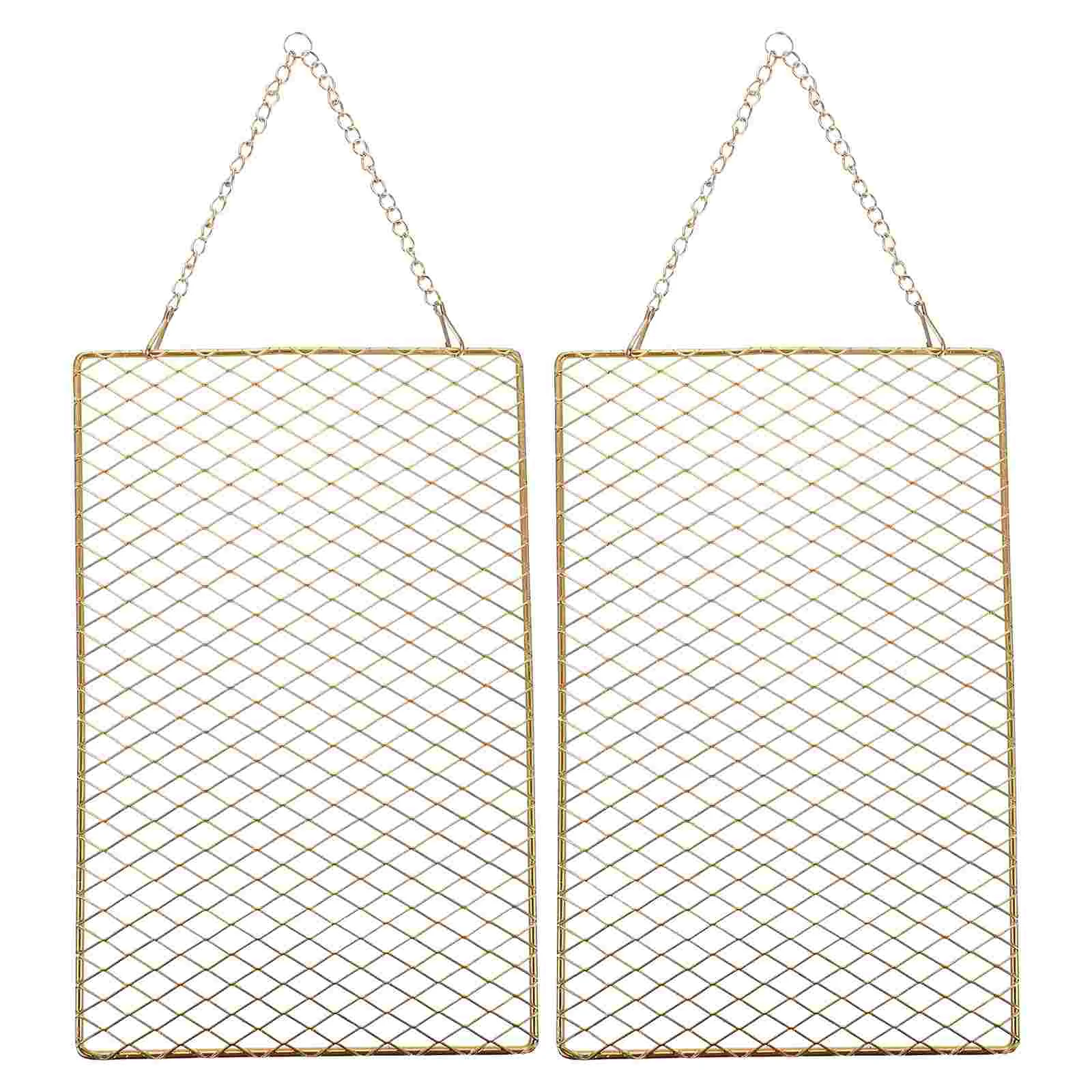 2Pcs Household Earrings Organizers Jewelry Wall Display Stands Mesh Ornaments Hangers 
2Pcs Household Earrings Organizers Jewelry Wall Display Stands Mesh Ornaments Hangers