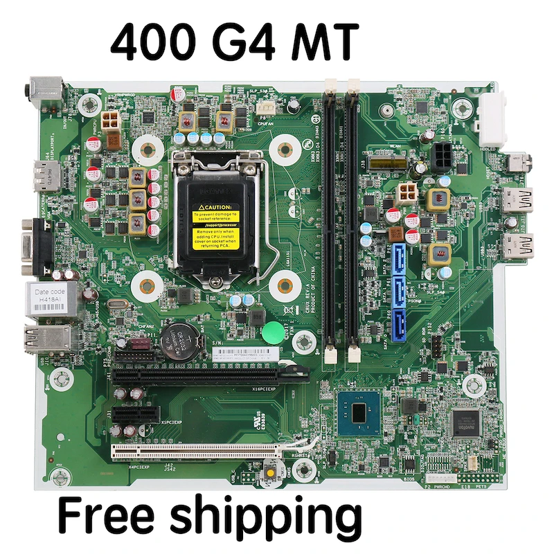 For HP ProDesk 400 G4 MT Motherboard LGA1151 DDR4 911987-001 911987-601 901010-001 MB 100% Tested Fast Ship
For HP ProDesk 400 G4 MT Motherboard LGA1151 DDR4 911987-001 911987-601 901010-001 MB 100% Tested Fast Ship
