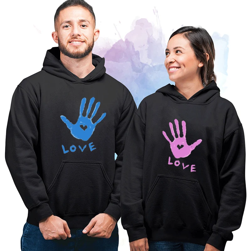 Couple Love Palm Printed Hoodies Unisex Loose Hooded Sweatshirts Casual Different Colors Lover Daily Sport Wear
Couple Love Palm Printed Hoodies Unisex Loose Hooded Sweatshirts Casual Different Colors Lover Daily Sport Wear