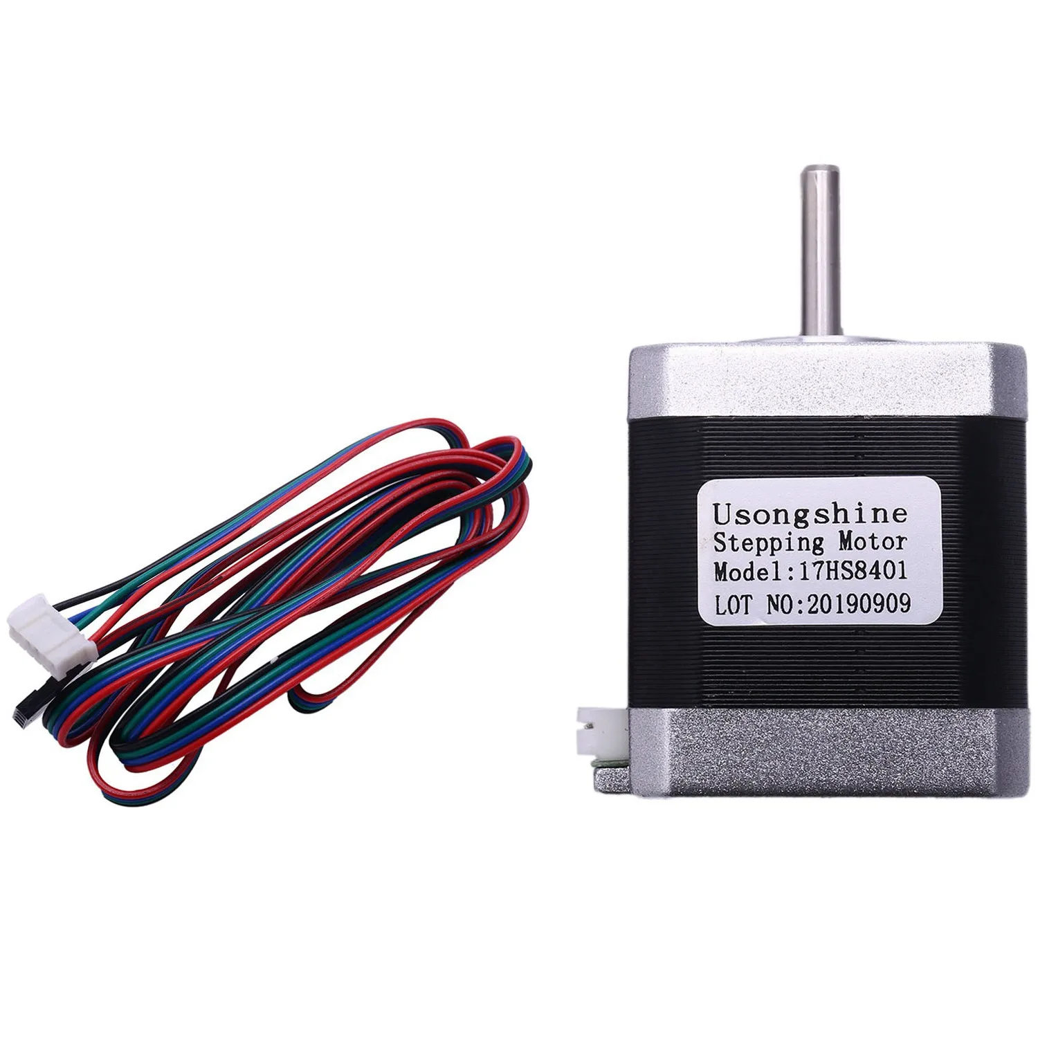 2Pcs Nema17 Stepper Motor for 3D Printer 4-Lead 48Mm/78Oz-In 1.8A Nema 17 Motor 42Bygh 1.7A(17Hs8401)Motor
2Pcs Nema17 Stepper Motor for 3D Printer 4-Lead 48Mm/78Oz-In 1.8A Nema 17 Motor 42Bygh 1.7A(17Hs8401)Motor