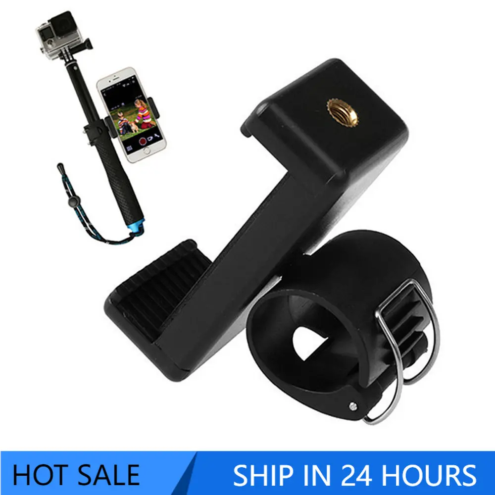 Wrumava Phone Clip Mount Bracket Adapter APP Cell Phone Holder for GoPro Hero 9 8 7 6 5 4 Selfie Stick 3 Way Monopod Extend Pole
Wrumava Phone Clip Mount Bracket Adapter APP Cell Phone Holder for GoPro Hero 9 8 7 6 5 4 Selfie Stick 3 Way Monopod Extend Pole