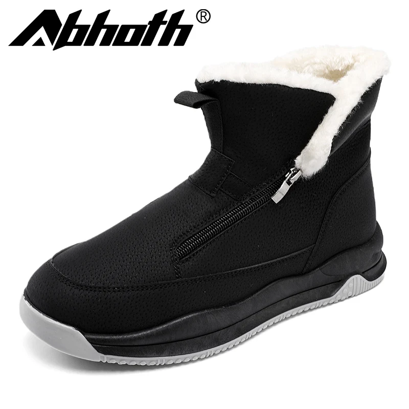 Abhoth Winter Waterproof Men's Casual Shoes Soft Warm Fleece-lined Sneakers Outdoor Non-slip Wear-resistant Zipper Sports Shoes
Abhoth Winter Waterproof Men's Casual Shoes Soft Warm Fleece-lined Sneakers Outdoor Non-slip Wear-resistant Zipper Sports Shoes