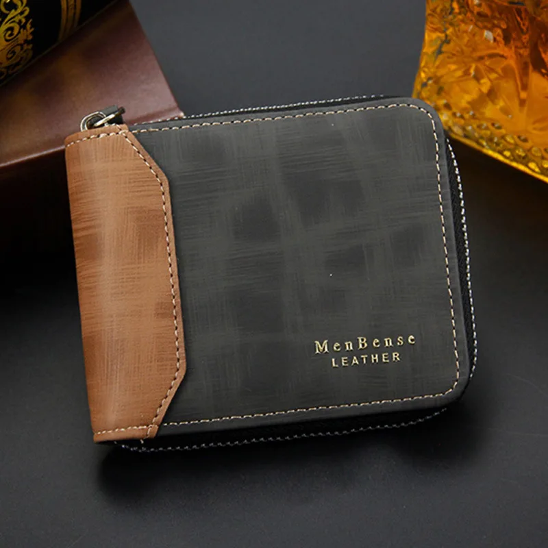 New Men's Wallet Short Fashion Casual Men's Zipper Bag Coin Purse Card Holder Male Wallet Purses and Handbags Luxury Designer
New Men's Wallet Short Fashion Casual Men's Zipper Bag Coin Purse Card Holder Male Wallet Purses and Handbags Luxury Designer