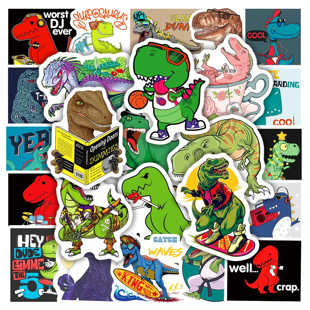 50PCS Personality Does Not Repeat Cute Dinosaur Graffiti Sticker Water Cup Suitcase Notebook Car Motorcycle Sticker
50PCS Personality Does Not Repeat Cute Dinosaur Graffiti Sticker Water Cup Suitcase Notebook Car Motorcycle Sticker