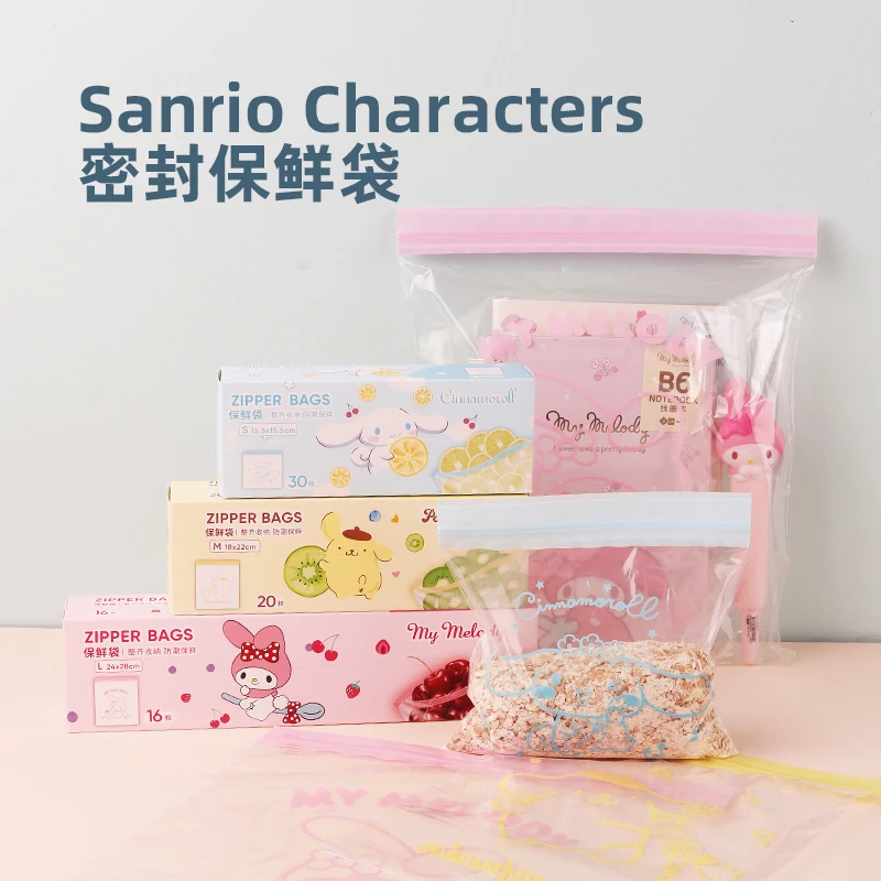 Sanrioed Kawaii Zip Bag My Melody Cinnamoroll пакет с застежкой-молнией для пищевых продуктов
Sanrioed Kawaii Zip Bag My Melody Cinnamoroll пакет с застежкой-молнией для пищевых продуктов