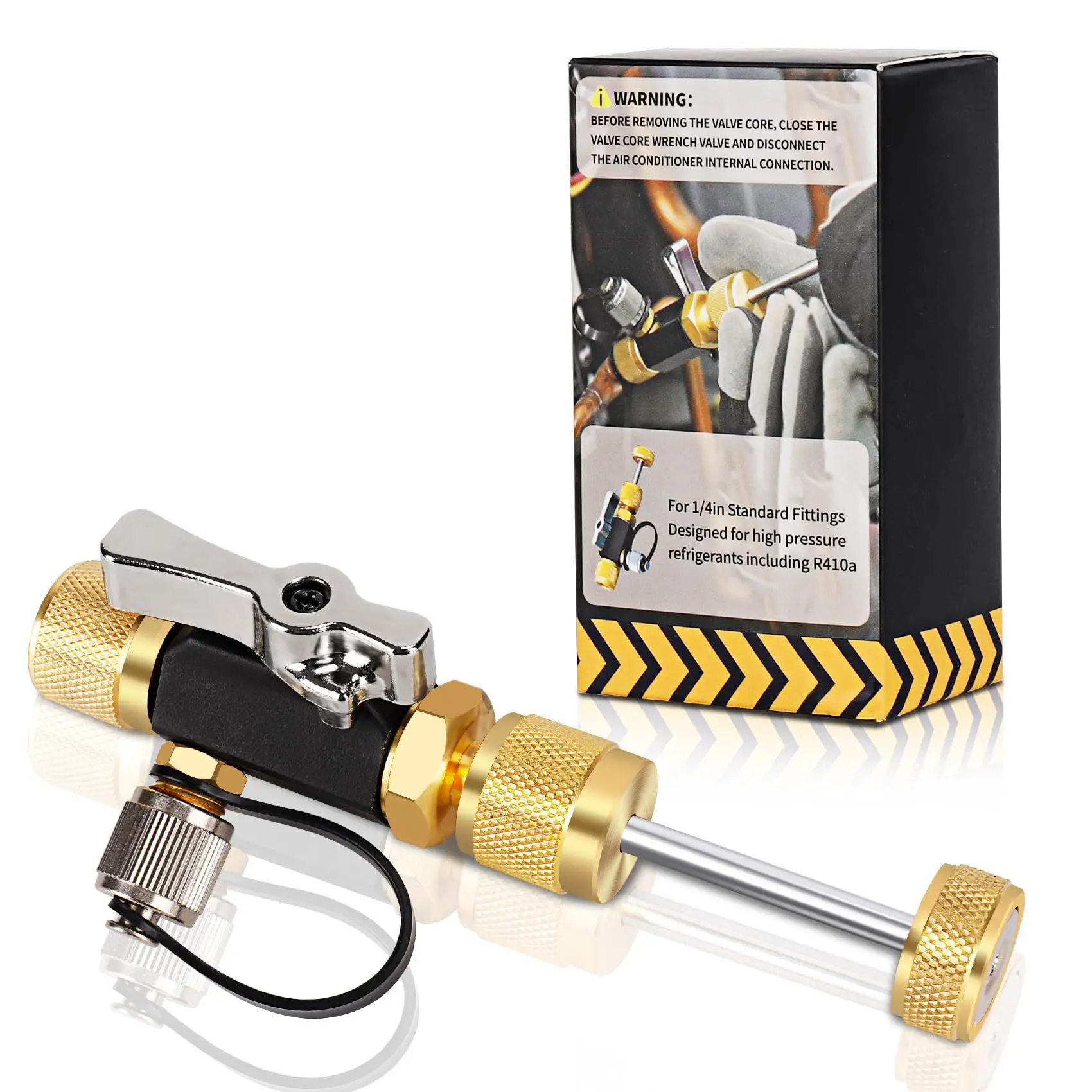 Инструмент для удаления сердечника клапана с вакуумной резьбой, системное соединение 1/4 дюйма-5/16 дюйма для домашнего прибора переменного тока, инструменты с номером вакуума до 20 микронов
Инструмент для удаления сердечника клапана с вакуумной резьбой, системное соединение 1/4 дюйма-5/16 дюйма для домашнего прибора переменного тока, инструменты с номером вакуума до 20 микронов