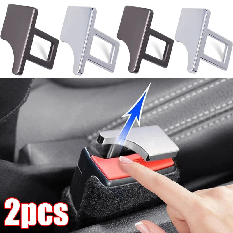 2Pcs Hidden Car Seat Safety Belt Buckle Clip Auto Seat Buckle Alert Silence Metal Insert Card Car Interior Decor Car Accessories
2Pcs Hidden Car Seat Safety Belt Buckle Clip Auto Seat Buckle Alert Silence Metal Insert Card Car Interior Decor Car Accessories