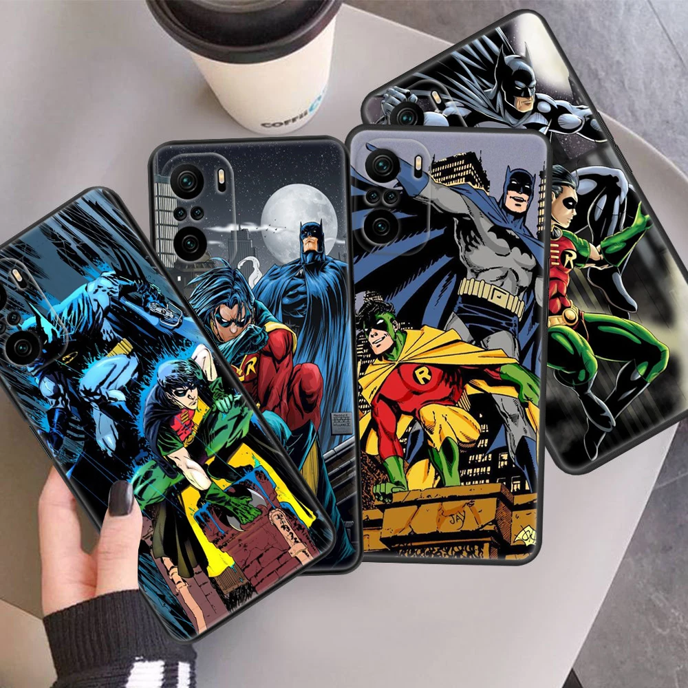 Justice League Robin Batman Phone Case For Xiaomi Redmi Note 11E 11S 11 11T 10 10S 9 9T 9S 8 8T Pro Plus 5G 7 5 Black TPU
Justice League Robin Batman Phone Case For Xiaomi Redmi Note 11E 11S 11 11T 10 10S 9 9T 9S 8 8T Pro Plus 5G 7 5 Black TPU