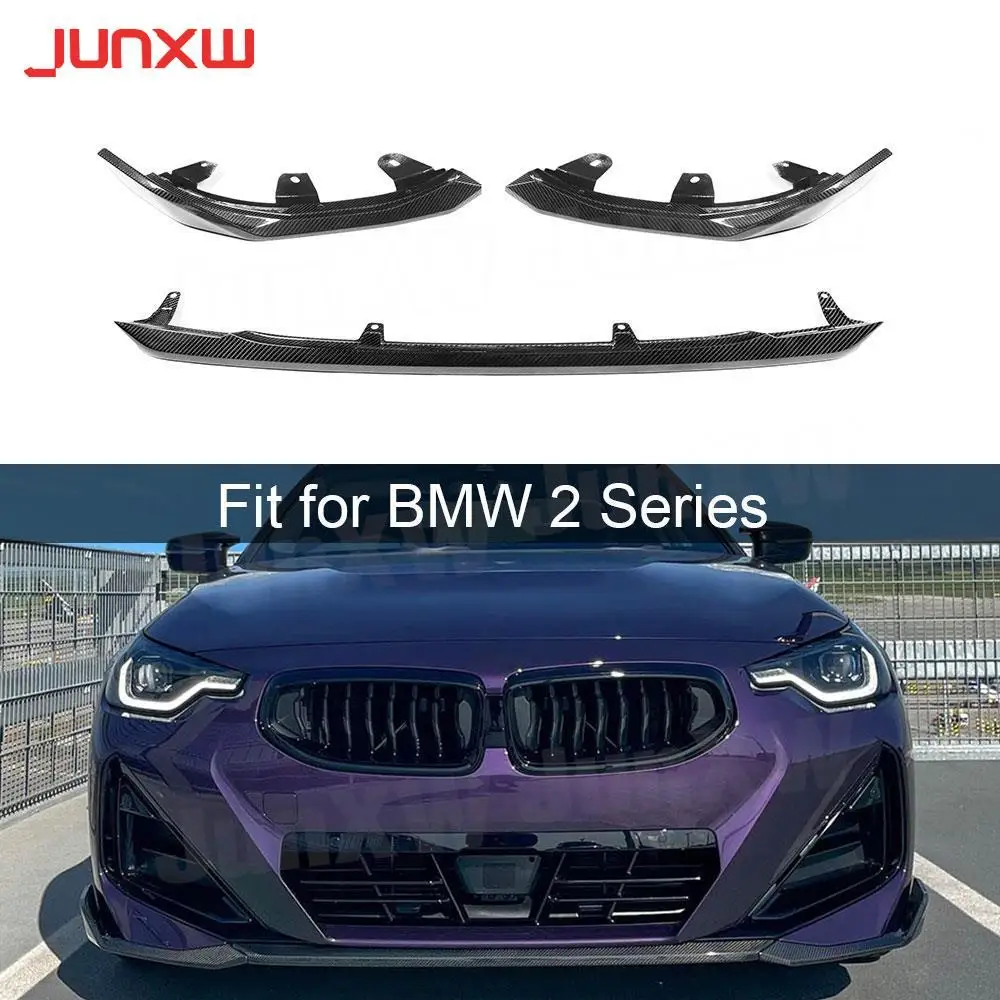 Front Bumper Lip Bodykit For BMW 2 Series G42 M235i M240i Coupe 2022 + Front Chin Spoiler Dry Carbon Fiber /FRP
Front Bumper Lip Bodykit For BMW 2 Series G42 M235i M240i Coupe 2022 + Front Chin Spoiler Dry Carbon Fiber /FRP