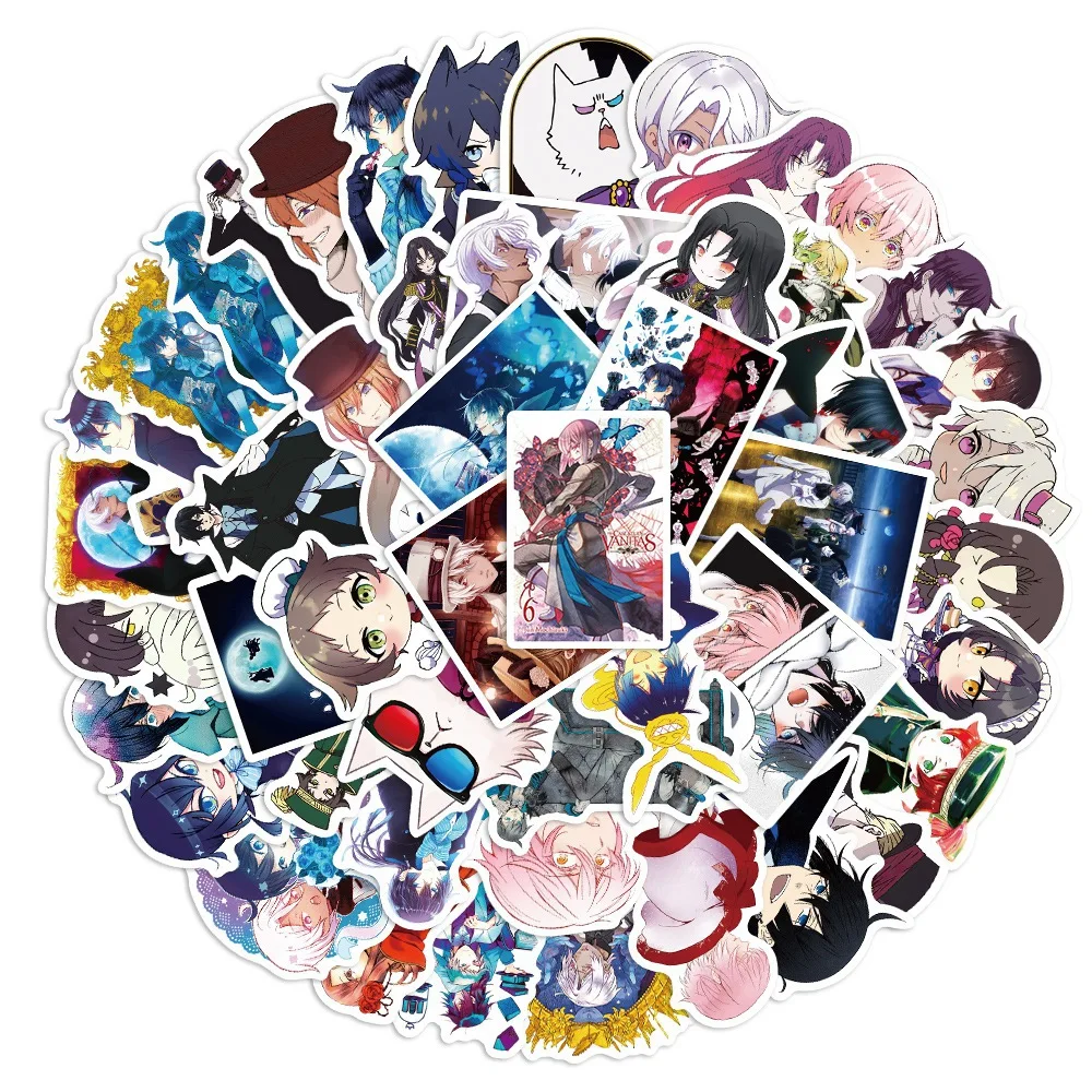 50 PCS Anime The Case Study of Vanitas Figure Graffiti Stickers Decorative Luggage Scooter Stickers Children's Day Gifts
50 PCS Anime The Case Study of Vanitas Figure Graffiti Stickers Decorative Luggage Scooter Stickers Children's Day Gifts