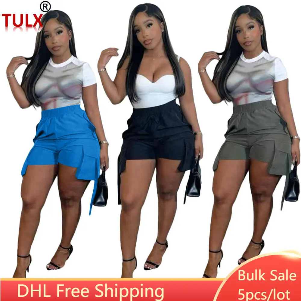 Шорты женские прямые с завышенной талией, джинсовые брюки-карго с большими карманами, 9475, 5 комплектов
Шорты женские прямые с завышенной талией, джинсовые брюки-карго с большими карманами, 9475, 5 комплектов