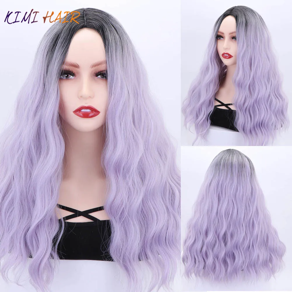 Kimi волосы длинные волнистые Ombre Фиолетовый синтетический парик Средняя часть для женщин термостойкий парик для ежедневного использования
Kimi волосы длинные волнистые Ombre Фиолетовый синтетический парик Средняя часть для женщин термостойкий парик для ежедневного использования