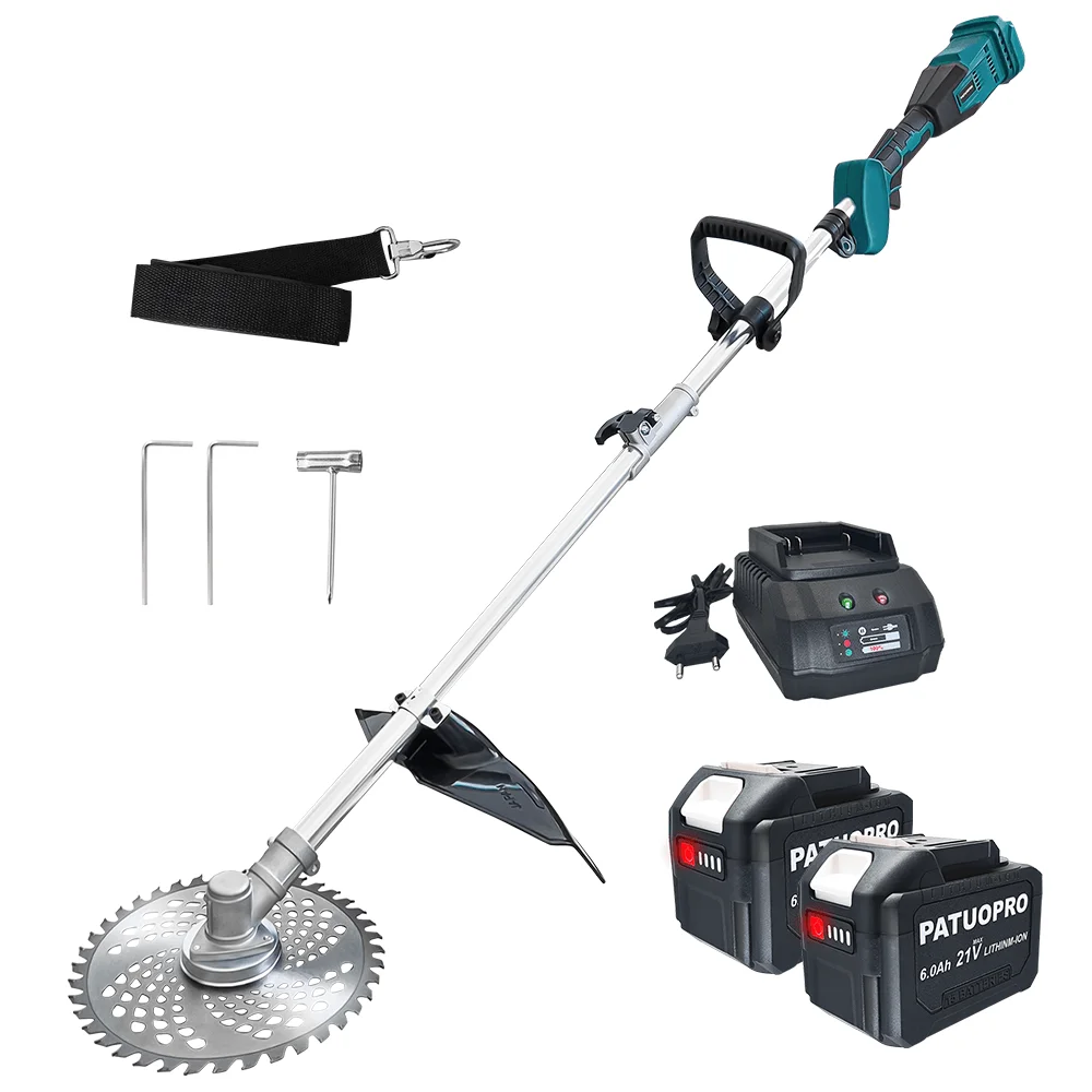 PATUOPRO Бесщёточная электрическая газонокосилка для Makita 18В
PATUOPRO Бесщёточная электрическая газонокосилка для Makita 18В