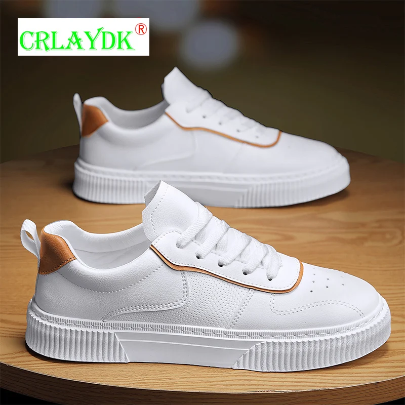CRLAYDK Men's Breathable Shoes Skateboard PU Leather Sports Running Sneakers Walking Comfort Students Casual Tennis Trainers 
CRLAYDK Men's Breathable Shoes Skateboard PU Leather Sports Running Sneakers Walking Comfort Students Casual Tennis Trainers